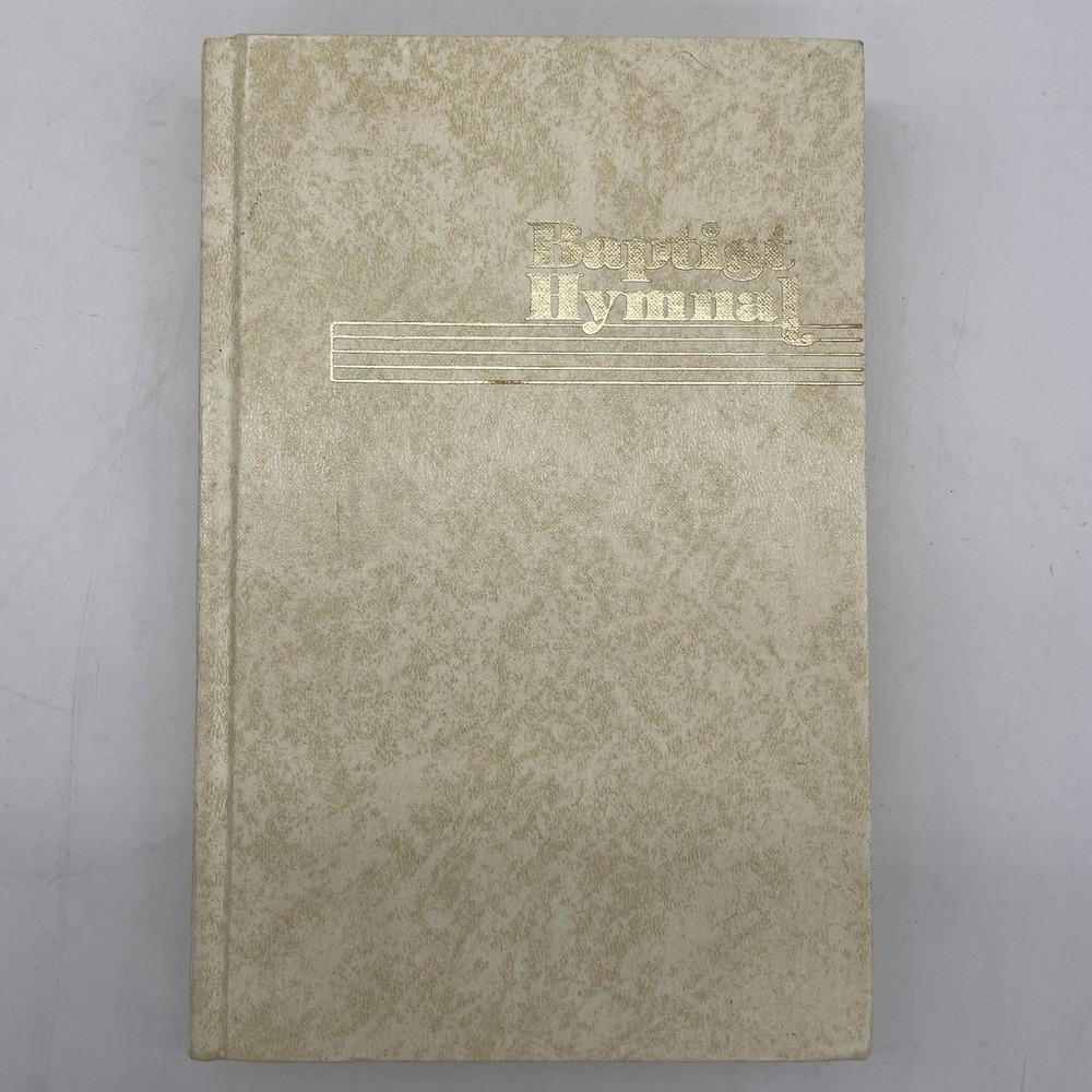 Baptist Hymnal 1975 Edition Convention Press Nashville TN Beige & Gold Hardcover